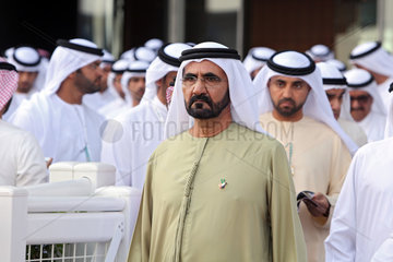 Dubai  Vereinigte Arabische Emirate  Sheikh Mohammed bin Rashid Al Maktoum  Oberhaupt des Emirats Dubai