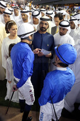 Dubai  Vereinigte Arabische Emirate  Sheikh Mohammed bin Rashid Al Maktoum  Oberhaupt des Emirats Dubai