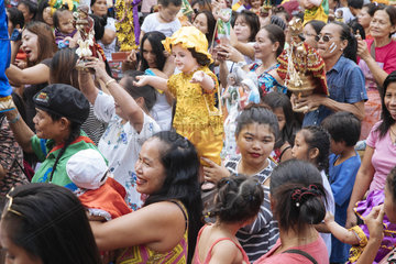 St.Nino Festival zu Ehren des kleinen Jesuskindes