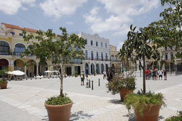 Plaza Vieja im Havanna