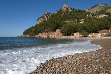 Escorca  Spanien  Strand von Cala Tuent
