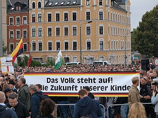 Proteste in Chemnitz am 30.08.2018