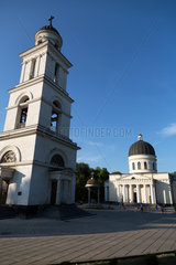 Chisinau  Moldau  Kathedrale der Geburt des Herrn und ihr Glockenturm
