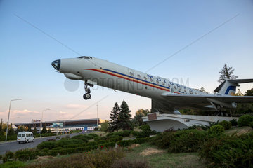 Kischinau  Republik Moldau  Zufahrt zum Flughafen Chisinau
