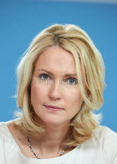 Berlin  Deutschland  Familienministerin Manuela Schwesig_SPD