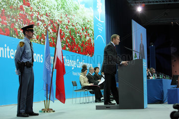 Posen  Polen  Ministerpraesident Donald Tusk