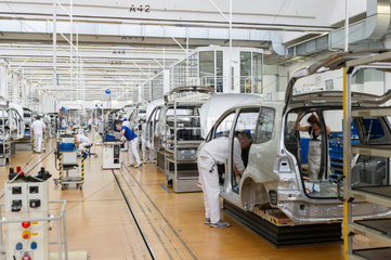 Wolfsburg  Deutschland  VW Touran/Tiguan Produktion