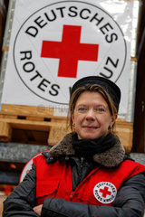 Schoenefeld  Deutschland  Anja Boehnke  Laenderreferentin Ukraine des Deutschen Roten Kreuzes e.V.