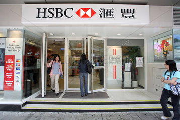 Hong Kong  China  Filiale der HSBC Bank