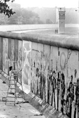 Berliner Mauer  1986