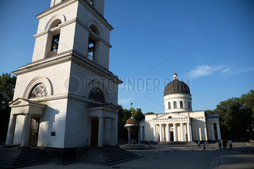 Chisinau  Moldau  Kathedrale der Geburt des Herrn und ihr Glockenturm