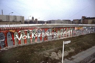 Berliner Mauer in der Waldemarstrasse