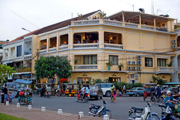 Phnom Penh  Kambodscha  das FCC Hotel