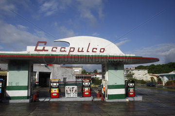 Tankstelle in Havanna