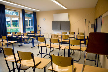 Duesseldorf  Deutschland  Klassenzimmer