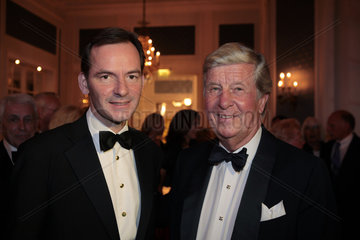 Hamburg  Deutschland  Dr. Andreas Jacobs (links) und Albert Darboven  Unternehmer