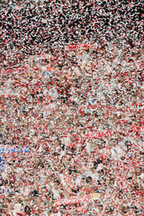 Madrid  Fans beim Sieg des Sevilla FC im Santiago Bernabeu-Stadion