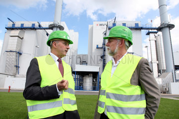 Leuna  Deutschland  Dr. Werner Dub  MVV Energie AG  und Jochen Flasbarth  UBA
