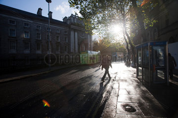 Dublin  Irland  am Trinity College
