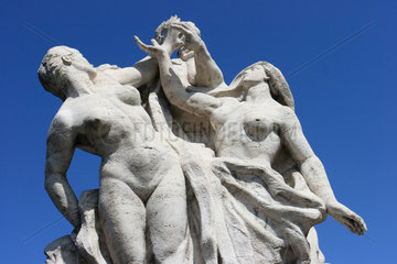 Rom  Italien  Skulpturen