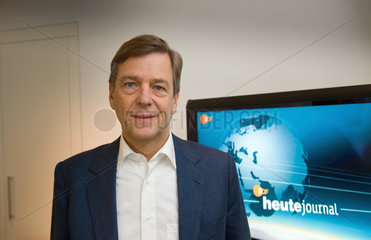 Berlin  Deutschland  Claus Kleber  Moderator des ZDF-heute-journals