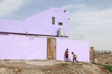 IRAQ-MOSUL-1ST HOUSE AMONG RUBBLE
