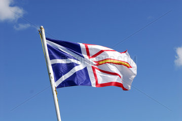 Dildo  Kanada  Flagge von Neufundland und Labrador