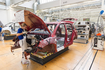 Wolfsburg  Deutschland  VW Touran/Tiguan Produktion