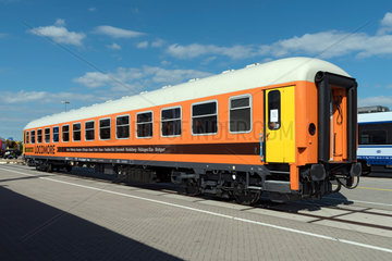 Berlin  Deutschland  Locomore stellt Reisezugwagen auf der Innotrans vor