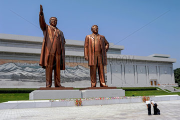 Pjoengjang  Nordkorea  Grossmonument Mansudae
