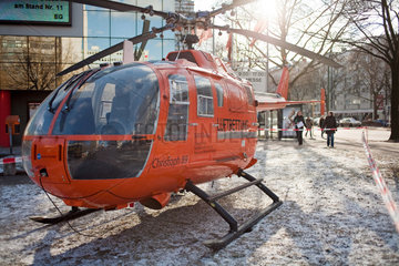 Berlin  Deutschland  ein Helikopter der NAW Berlin