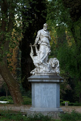 Rom  Italien  Denkmal von Victor Hugo in der Parkanlage der Villa Borghese