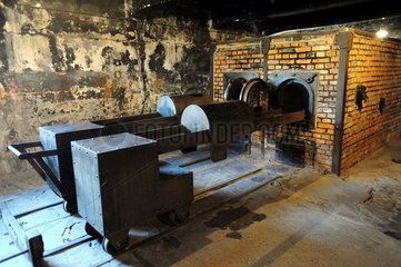 Auschwitz  Polen  Krematorium des Konzentrationslager Auschwitz-Birkenau