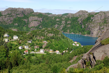 Ana-Sira  Norwegen  Landschaft bei Ana-Sira
