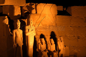 Karnak  Aegypten  Tempelanlage des Karnak-Tempel
