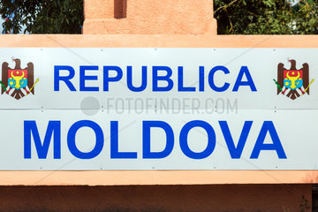 Tudora  Republik Moldau  Staatswappen der Republik Moldau