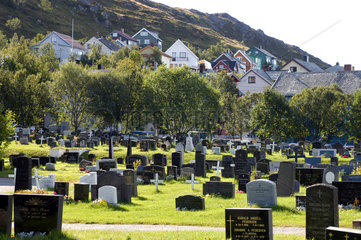 Hammerfest  Norwegen  Friedhof von Hammerfest