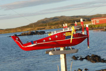 Quirpon  Kanada  Flugzeugmodell