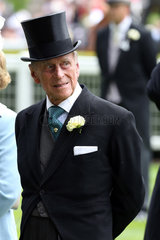 Ascot  Grossbritannien  Prinz Philip  Ehemann von Queen Elisabeth II