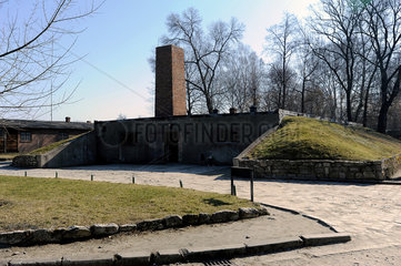 Auschwitz  Polen  Gaskammer und Krematorium des Konzentrationslager Auschwitz-Birkenau