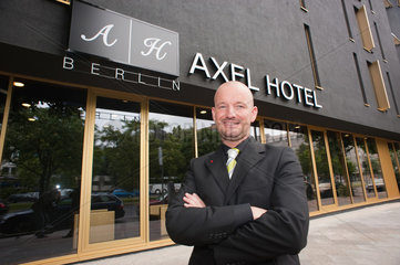 Berlin  Deutschland  Oliver Boehme ist General Manager des Axel Hotel
