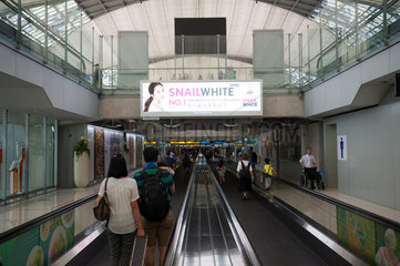 Bangkok  Thailand  Ankunftsbereich auf dem Flughafen Bangkok