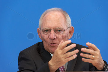 Berlin  Deutschland  Wolfgang Schaeuble  CDU  Bundesfinanzminister