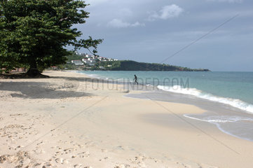 St. Georges  Grenada  der Grand Anse Strand