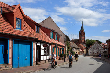 Roebel  Deutschland  Dorfstrasse