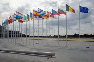 Luxemburg  EU-Flaggen