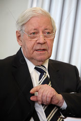 Altkanzler Helmut Schmidt