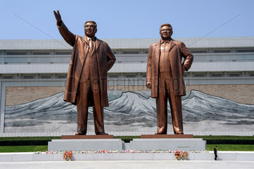 Pjoengjang  Nordkorea  Grossmonument Mansudae