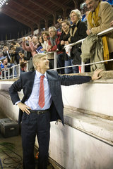 Sevilla  Spanien  FC Arsenal Trainer Arsene Wenger