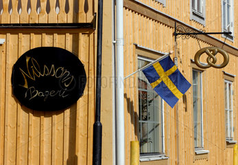 Trosa  Schweden  eine Baeckerei in Trosa